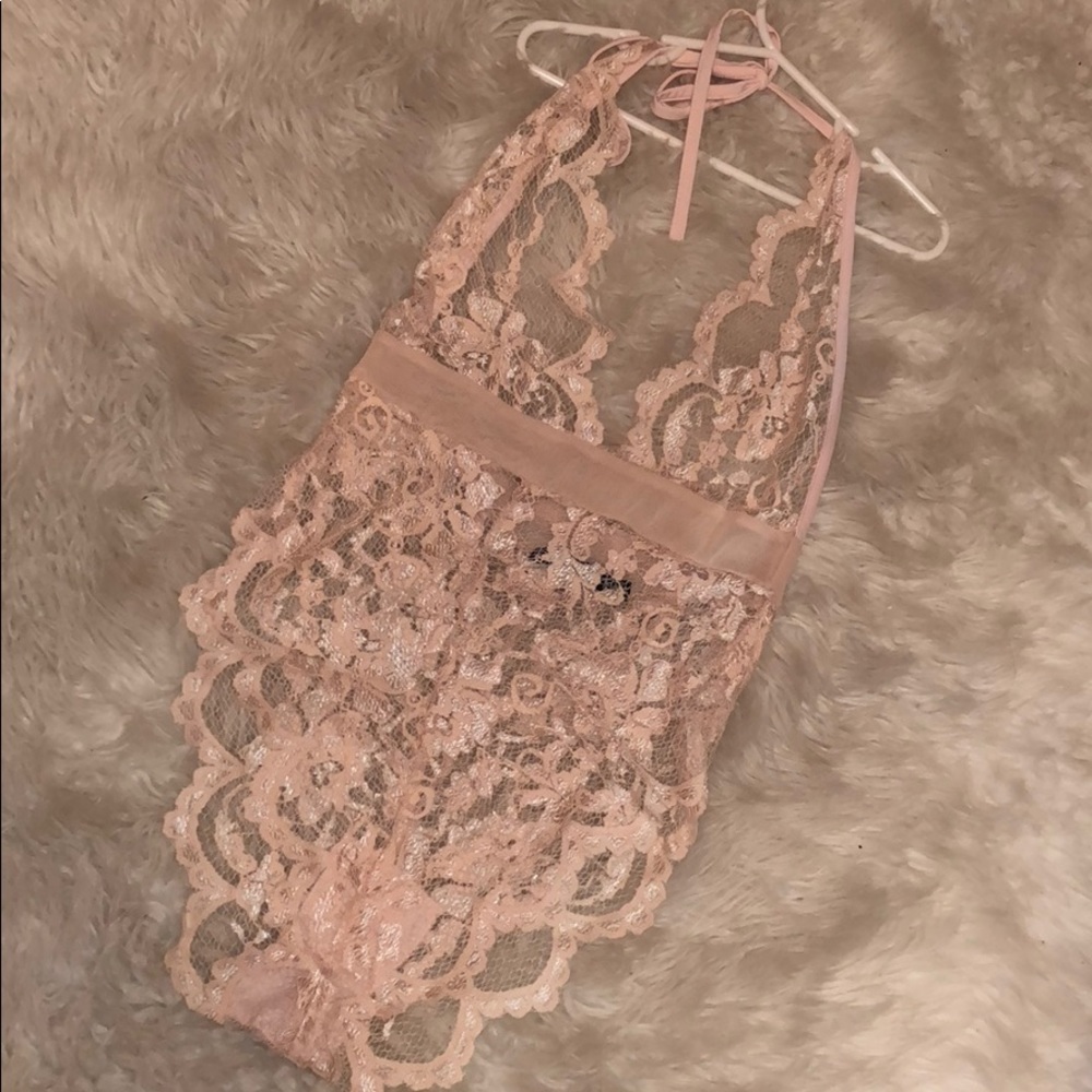 Boohoo Lace Bodysuit